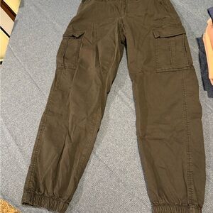 American Eagle Outfitters Black Track Pants for Effortless Style